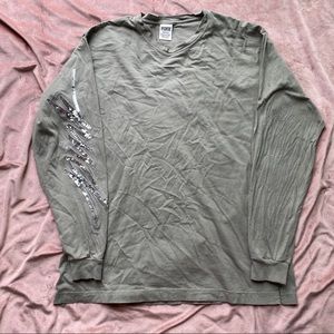 Pink Bling Campus Tee